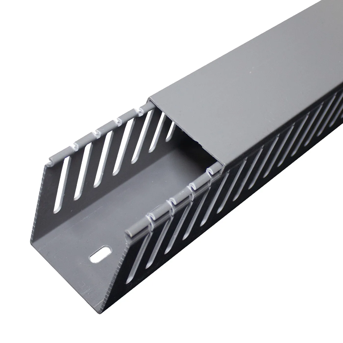 [ATY-CR24060G] Beconnect - Canaleta Ranurada 40x60x2000 Gris [Unidad]