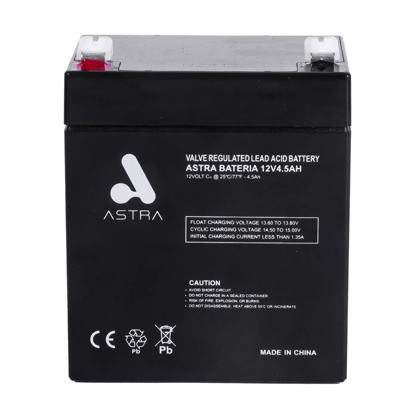 [12V5AH] Astra - Bateria Sellada Acido-Plomo 12V 4.5Ah