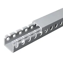 [ATY-CAP7020N] Beconnect - Canaleta PVC de Piso con Pegamento 70x20x2000 Negro [Unidad]