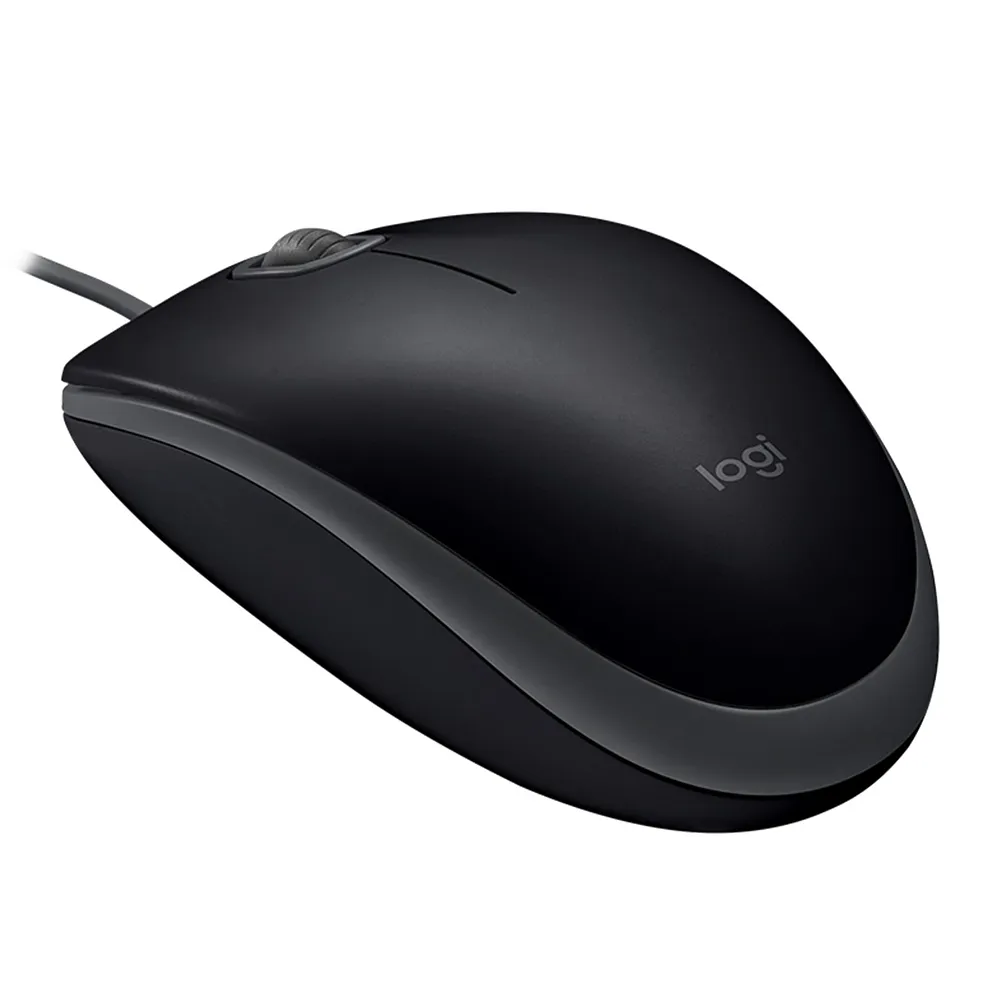 Mouse Optico Alambrico USB Silent Logitech (Negro) M110