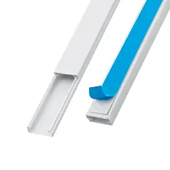 [TR-CANA40X25-2M-1UND] Trunking - Canaleta PVC con Pega 40x25x2000 [Unidad]