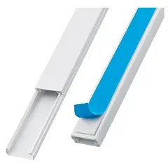 Canaleta PVC con Pega 10x10x2000 (Unidad)