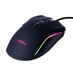 [GM314BK] Astra - Mouse Inalambrico USB Gaming RGB 7 Bonones 7200 DPI [Negro]