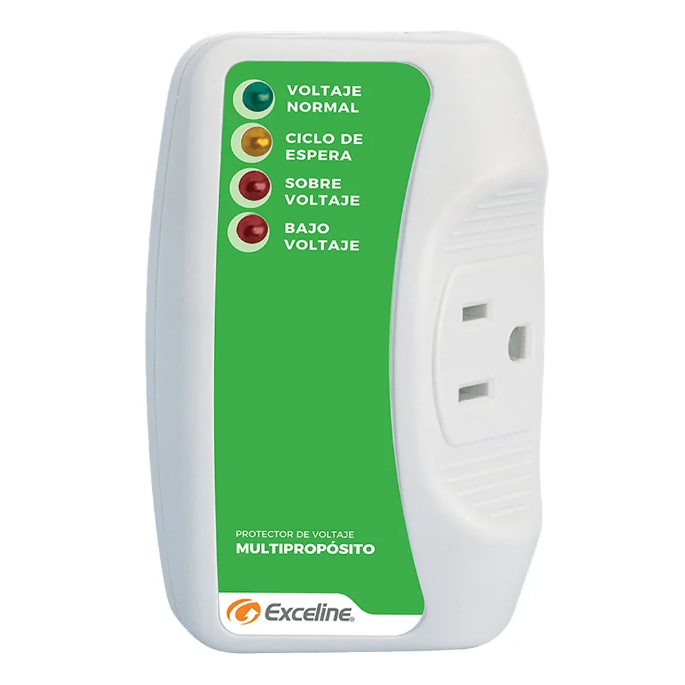 (GSM-MP120) Exceline - Protector Multiproposito 110V (Enchufable)