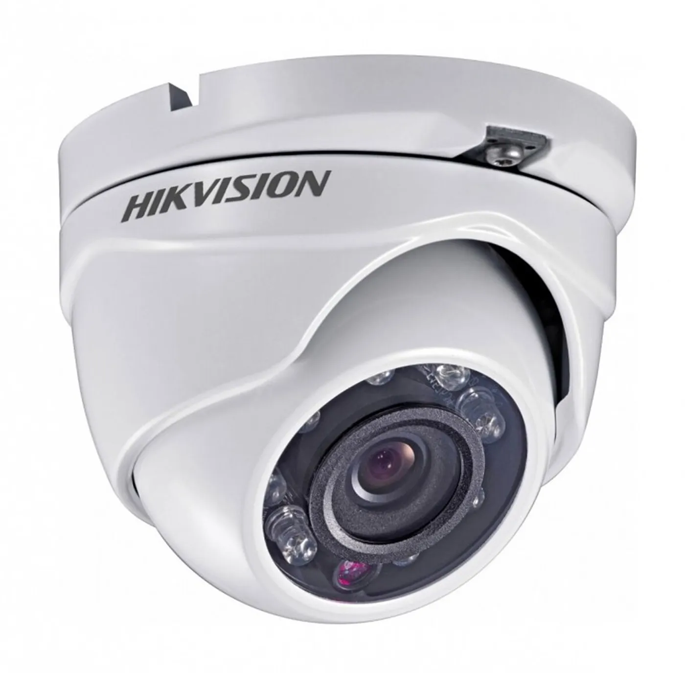 (DS-2CE56D0T-IRMF) Hikvision - Camara HD Domo 1080P (2MP) Lente 2.8mm (Metalico)