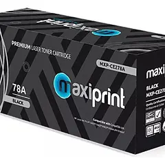 Toner Maxiprint Compatible HP Negro CE278A CRG128 Canon CRG126