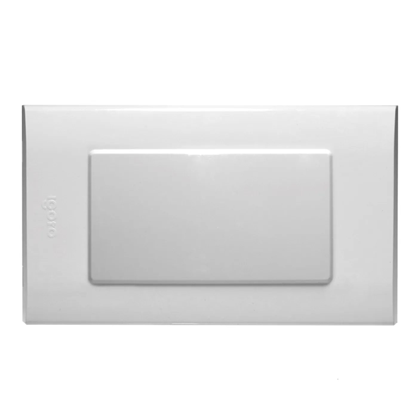Tapa Ciega 4x2 Serie B Blanco B1200-W Igoto