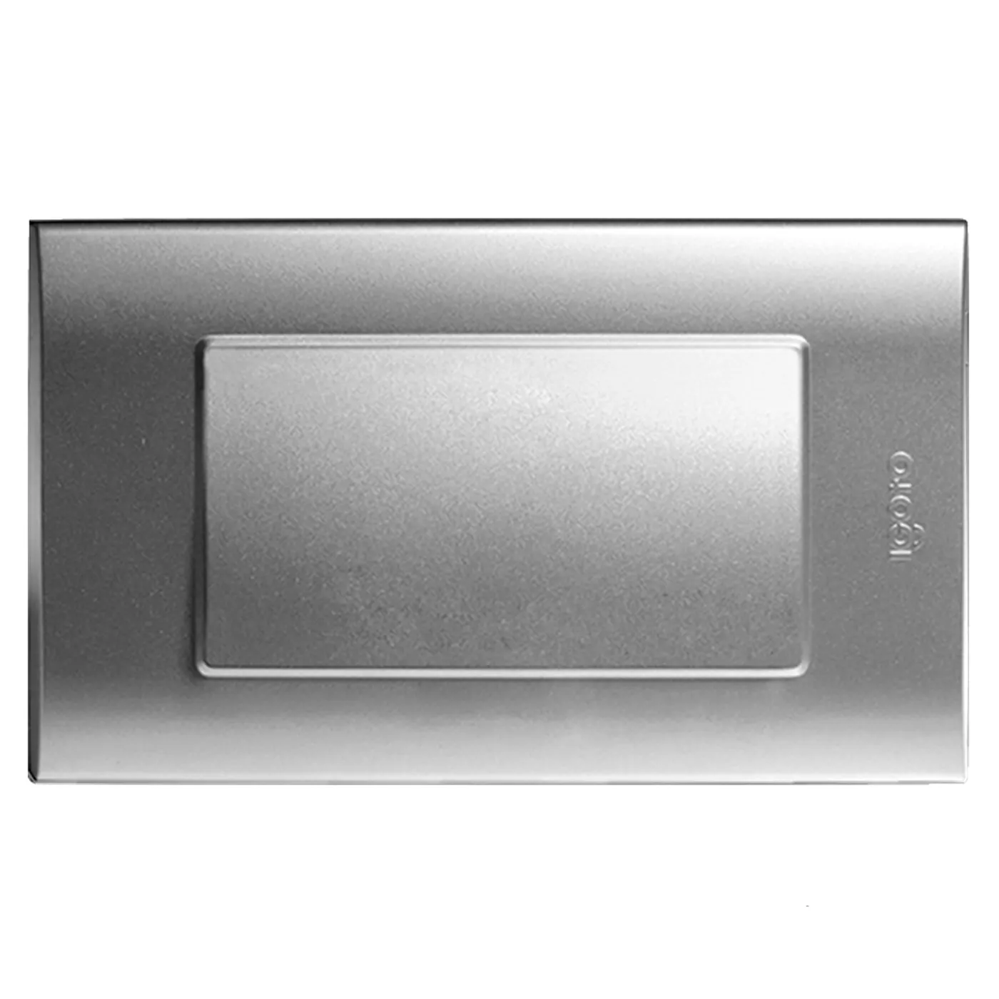 Tapa Ciega 4x2 Serie B Plata B1200-S Igoto