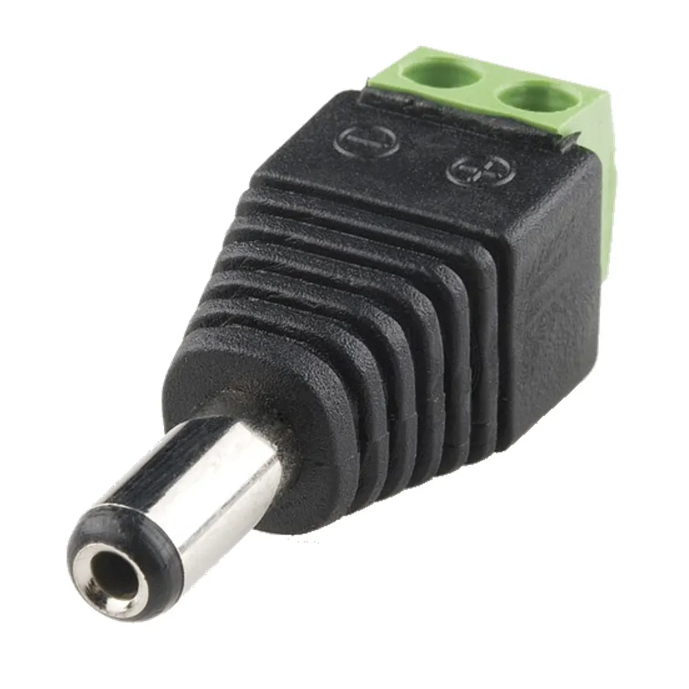 Conector 12V Macho 2.1mm (1 Unidad) STC-DCM-1
