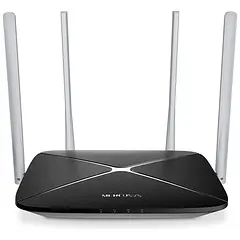 (AC12) Mercusys - Router Inalambrico WiFi Doble Banda AC1200 4 Antenas 5dBi