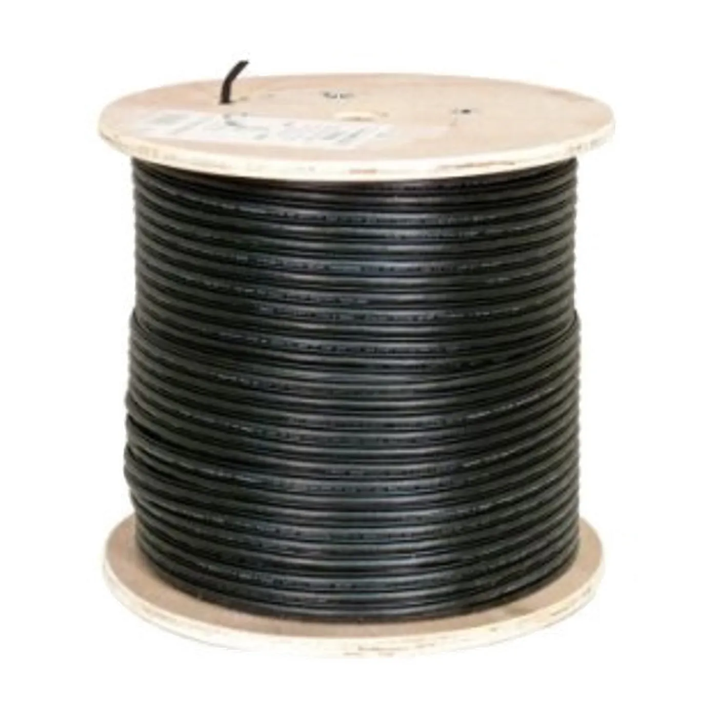 Cable UTP Categoria 6 CCA Exterior Negro Wireplus+ (Bobina 305 Metros)