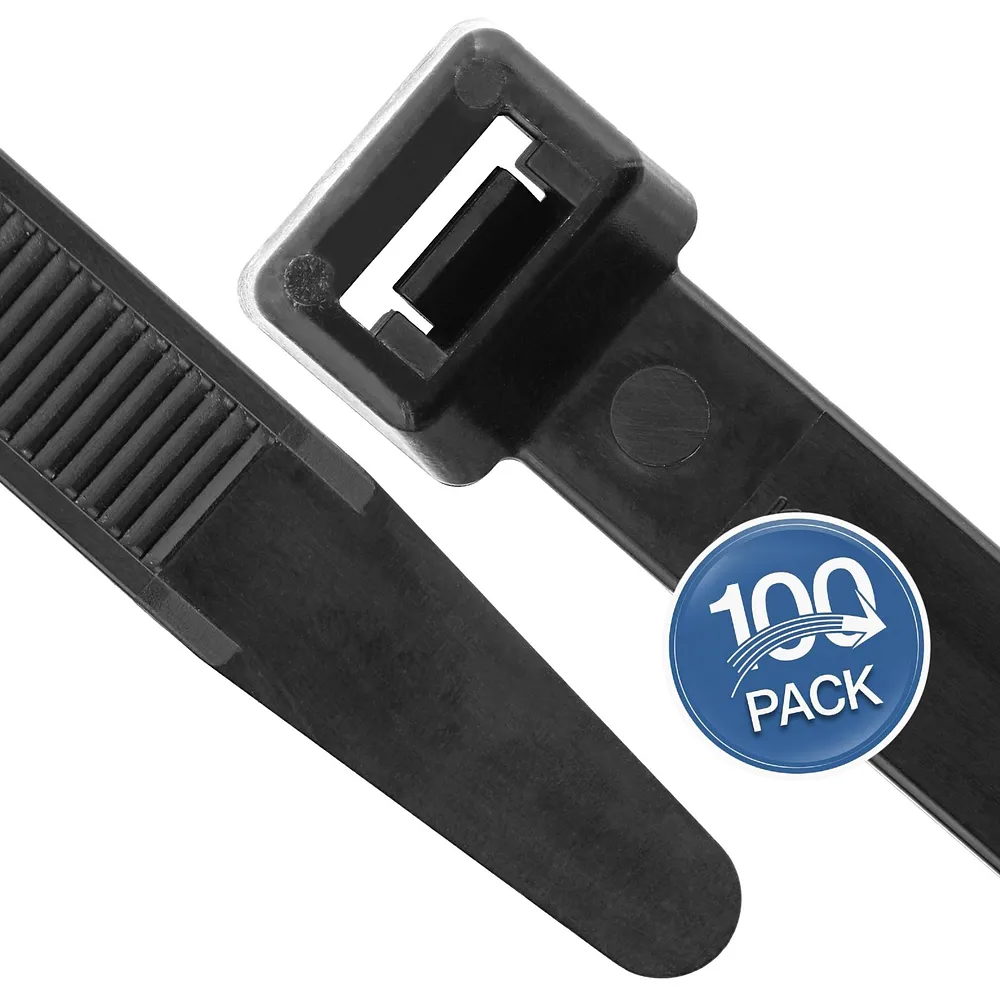 Tirrap 30Cm Negro Wireplus+ (100 Unidades)