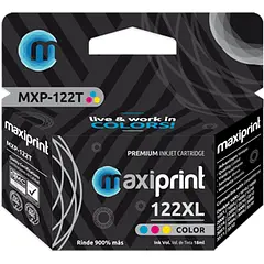 Cartucho Tinta Maxiprint Color 122XL