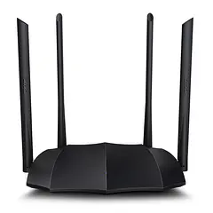 (AC8) Tenda - Router Inalambrico WiFi Doble Banda Gigabit AC1200 MU-MIMO 4 Antenas 6dBi