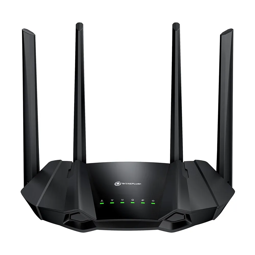 [WP-AX1500] Wireplus - Router Inalambrico WiFi Doble Banda AX3000 WiFi6 4 Antenas