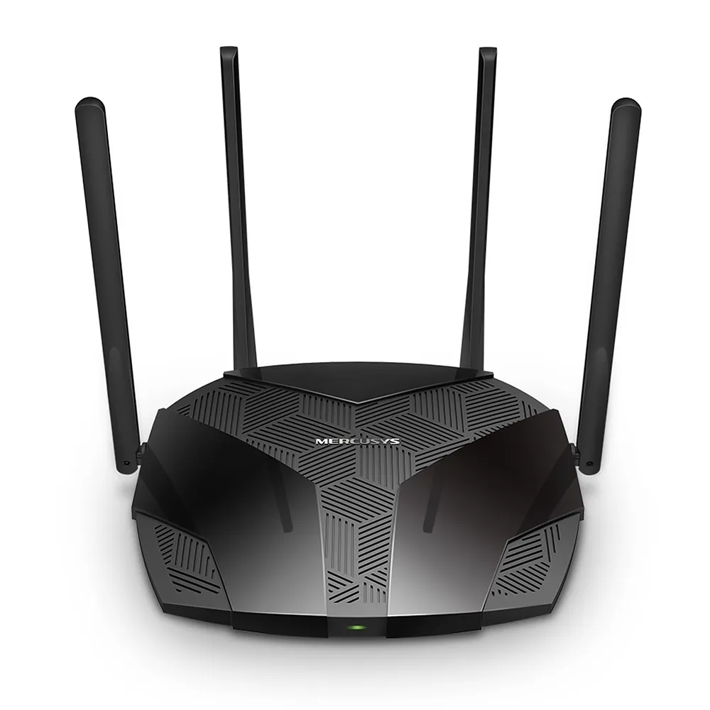 (MR80X) Mercusys - Router Inalambrico WiFi Doble Banda Gigabit AX3000 WiFi6 4 Antenas