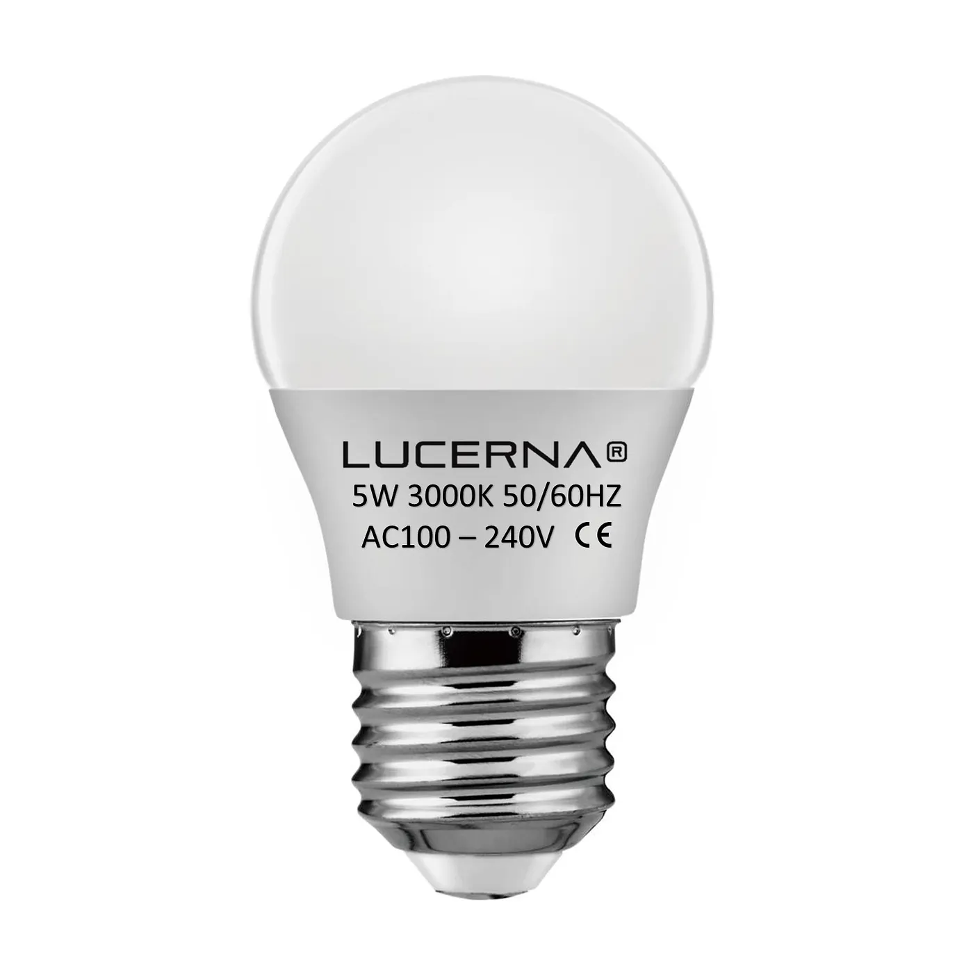 [5W-B-E27-3K] Lucerna LED 5W E27 3000K Luz Cálida