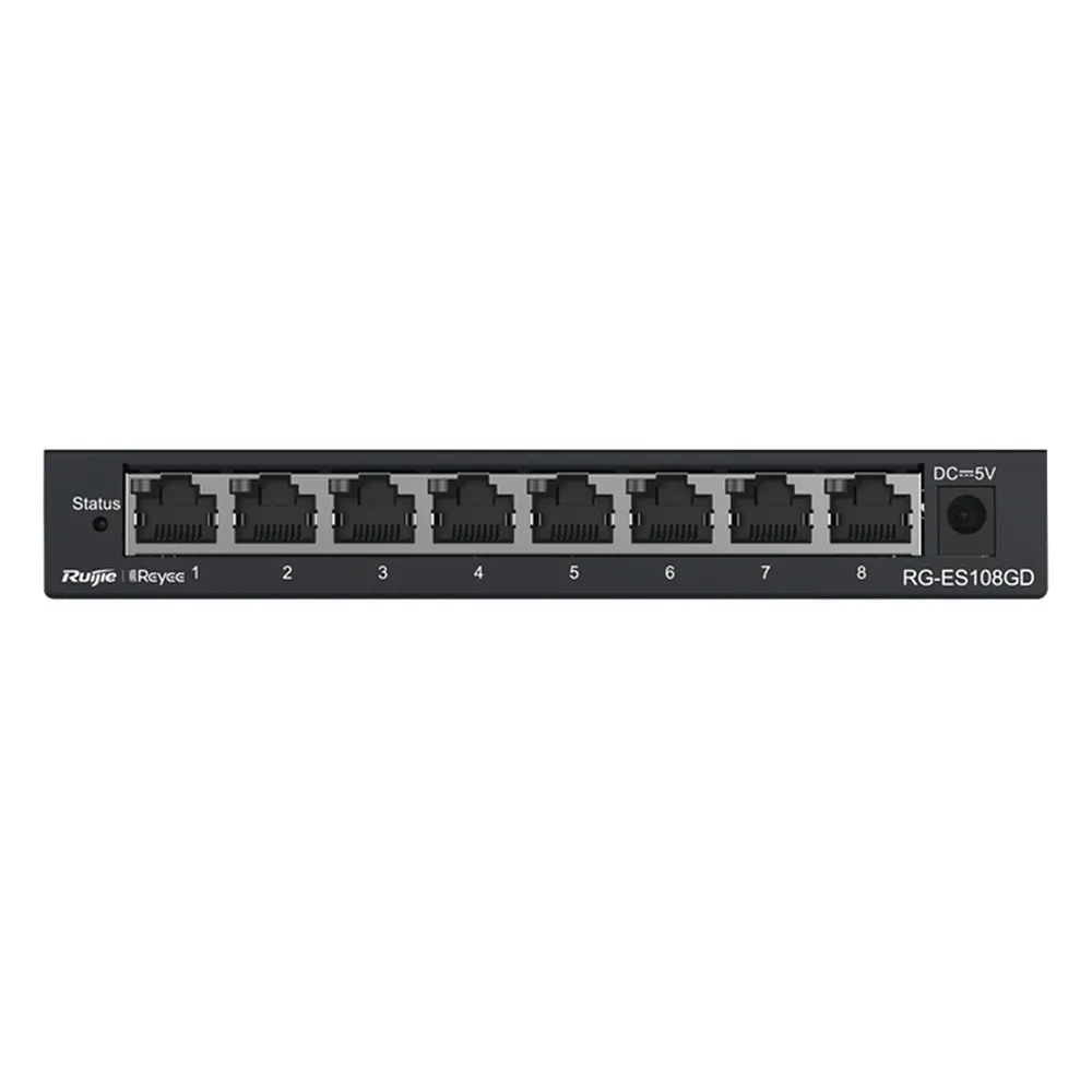 [RG-ES108GD] Ruijie/Reyee - SMB Switch 8 Puertos 10/100/1000Mbps