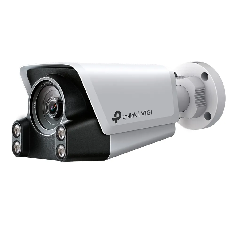 [C340S-4] Vigi By TP-Link - Cámara IP Alta Definición [4Mp] Tipo Bullet ColorPro con Audio PoE y 12 IP67 [Lente 4mm]