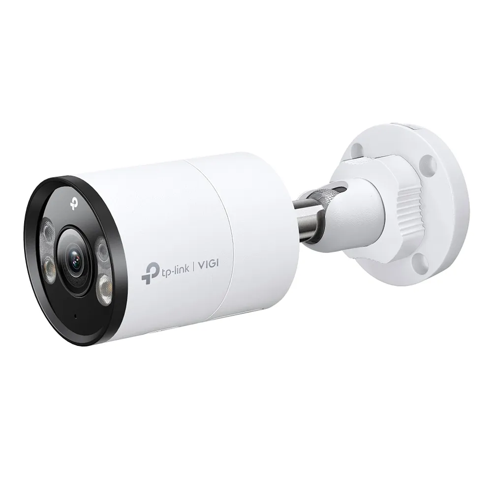 [C345-2.8] Vigi by TP-Link - Cámara IP Alta Definición [4Mp] Tipo Bullet Full Color con Audio PoE y 12V IP67 [Lente 2.8mm]