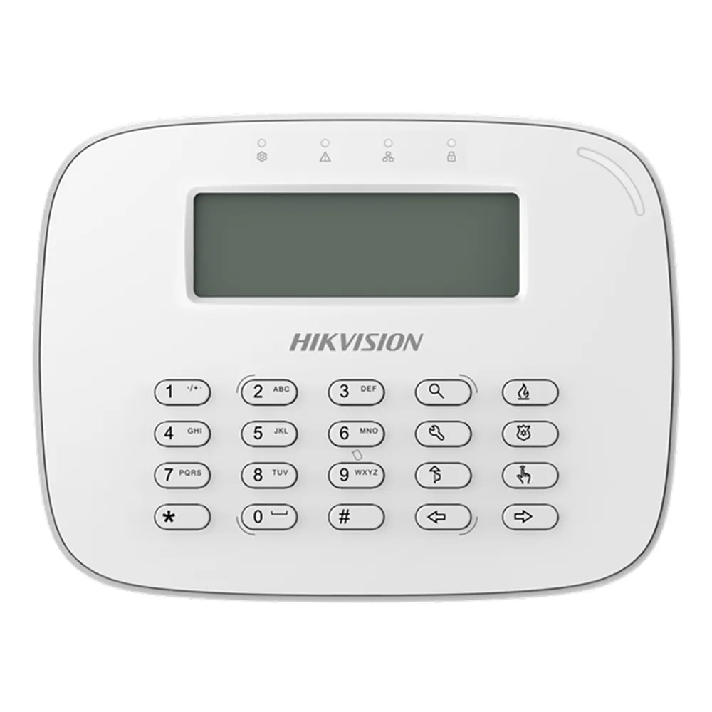 [DS-PK-LRT] Hikvision - Teclado LCD Cableado Paneles Hibridos W4P/W4P2