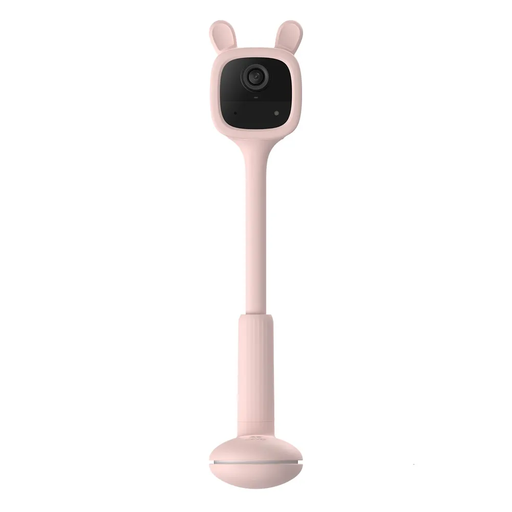 [CS-BM1-R100-2D2WF-RA] Ezviz - Cámara WiFi HD 1080P [2MP] Monitor Vigilabebés con Batería [Rosado] Interior